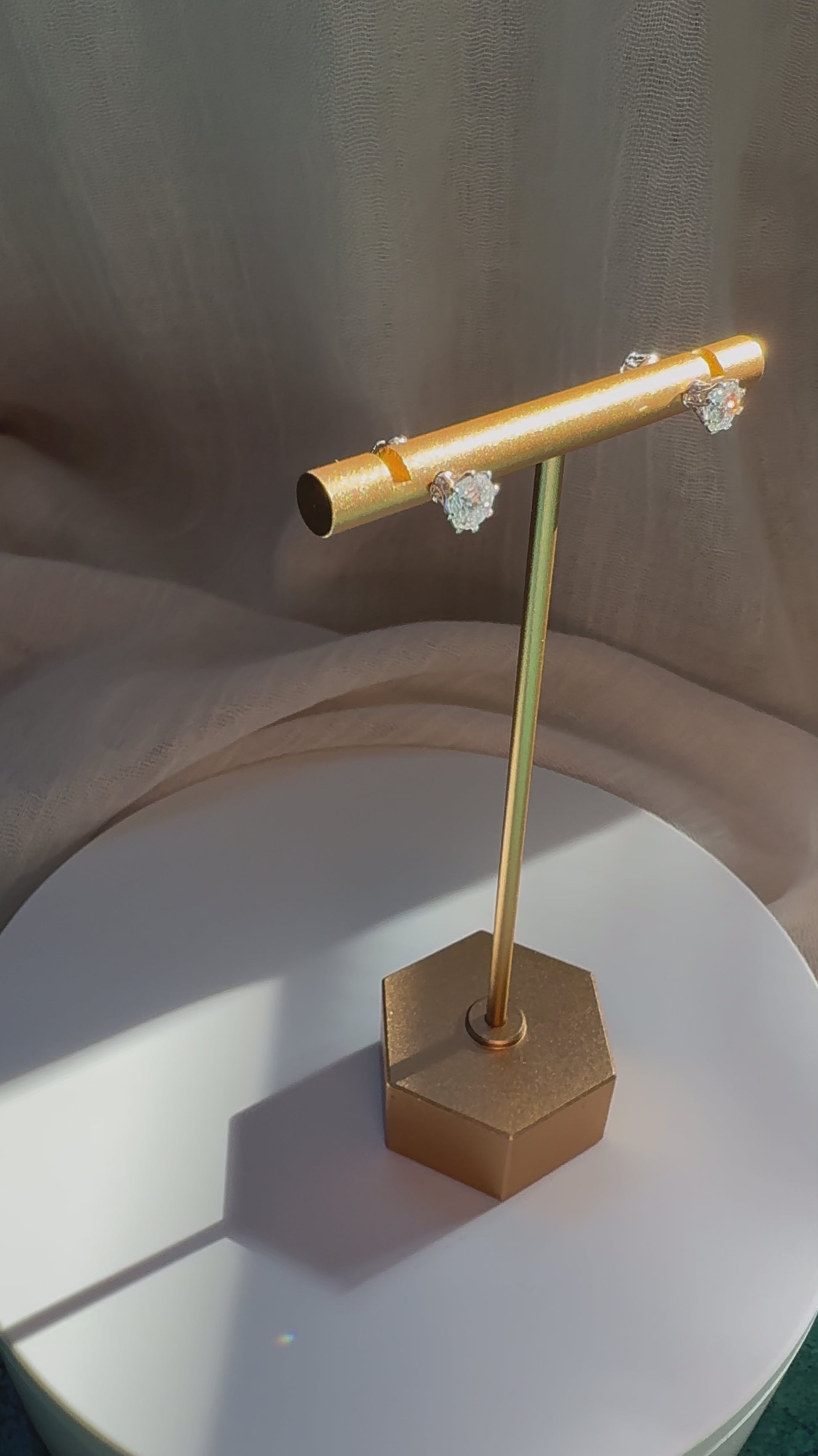 Round brilliant cut lab diamond studs .50 carat weight each totaling 1 Carat are cradled beautifully in an intricate 6 prong setting complementing the sparkling facets of a round diamond. This item is a must have staple. 14K white gold 14K rose gold 14K yellow gold. screw backs 